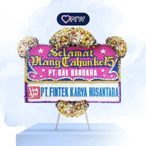 Karangan Bunga Papan Wedding – Jakarta – 2