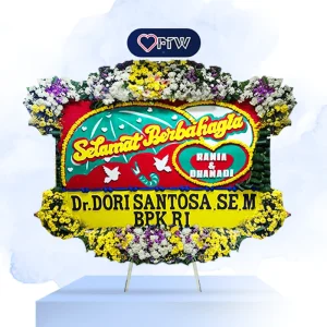 Karangan Bunga Papan Wedding – Jakarta – 5
