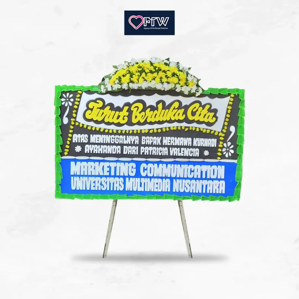 KARANGAN BUNGA PAPAN – DUKACITA – JAKARTA – IG02