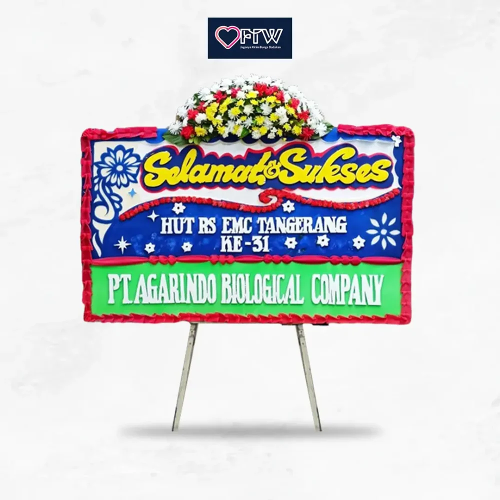 KARANGAN BUNGA PAPAN – CONGRATULATION – JAKARTA – IG01