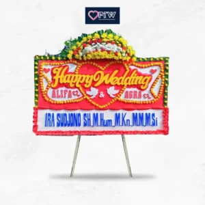 BUNGA PAPAN WEDDING – JAKARTA – IG03