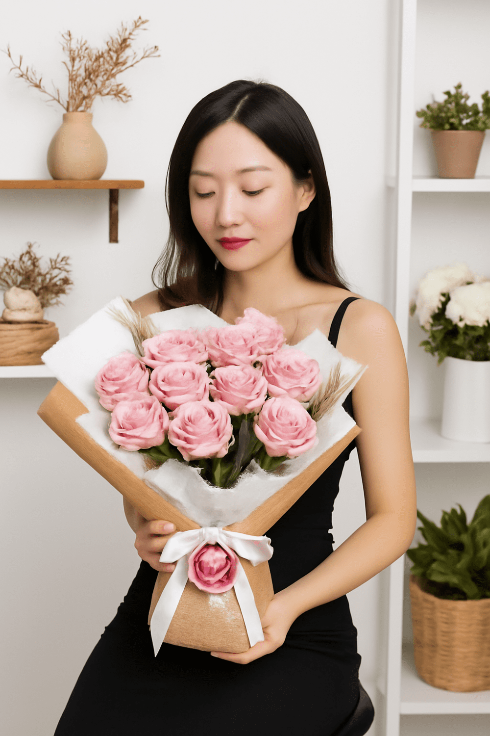 Elegant Pink Arrangement - 006