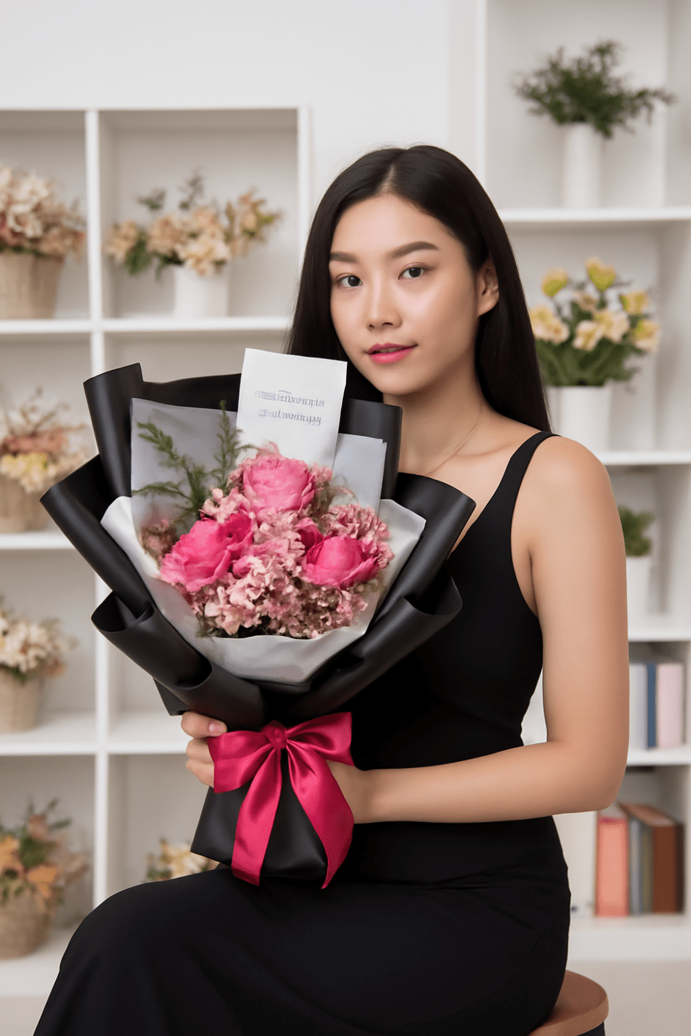 Elegant Pink Arrangement - 001