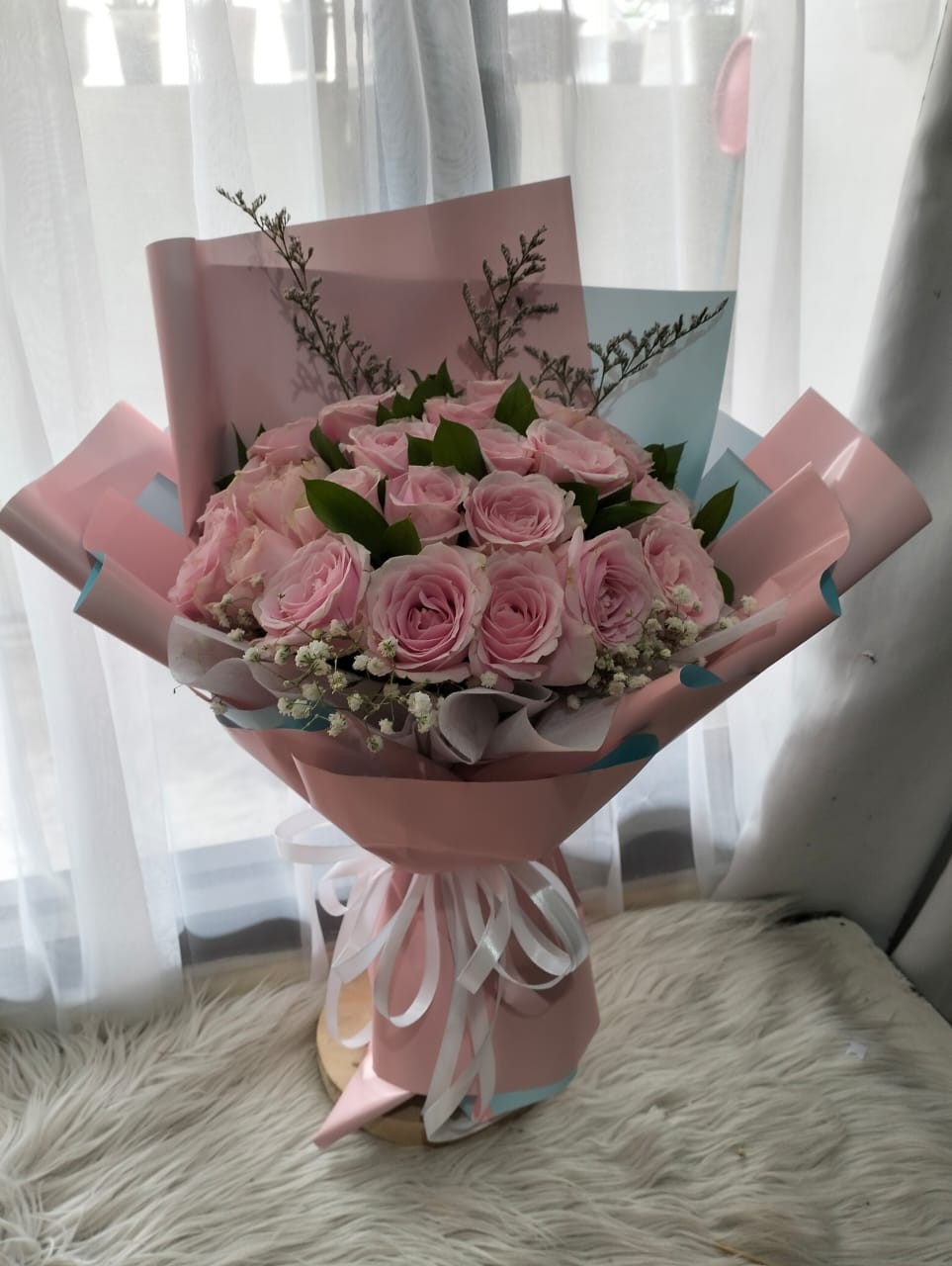 Korean Style Pastel Hand Bouquet - 006